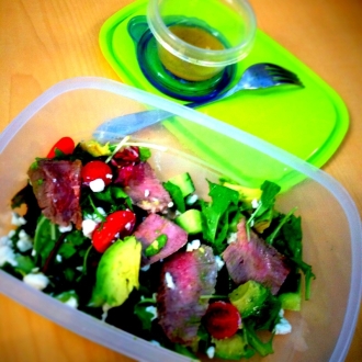 Tri Tip Salad with Shallot Vinaigrette
